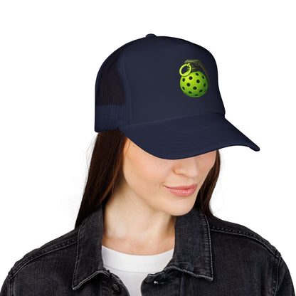 Pickleball Grenade Foam Trucker Hat