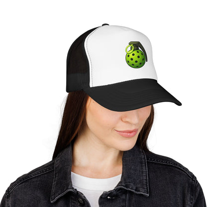 Pickleball Grenade Foam Trucker Hat