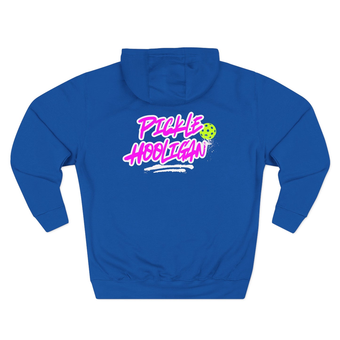 Three-Panel Fleece Hoodie