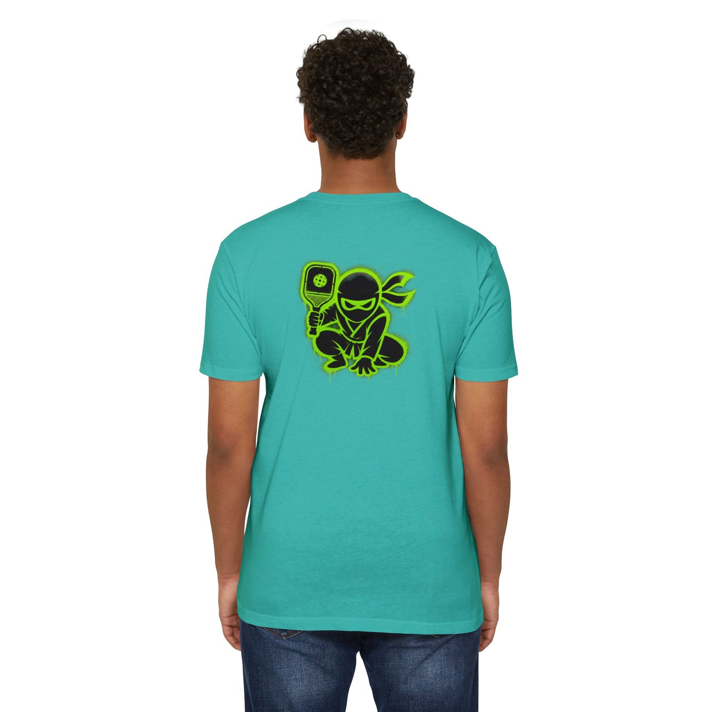 Midnight Ninja Unisex CVC Jersey T-shirt
