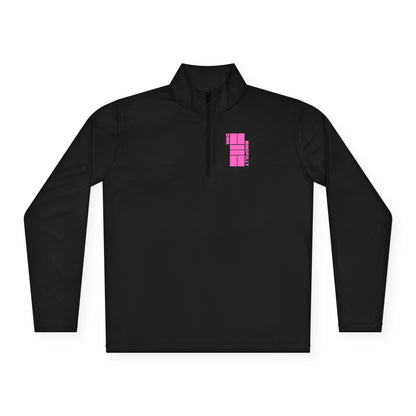 DINK MINDFULLY Unisex Quarter-Zip Pullover