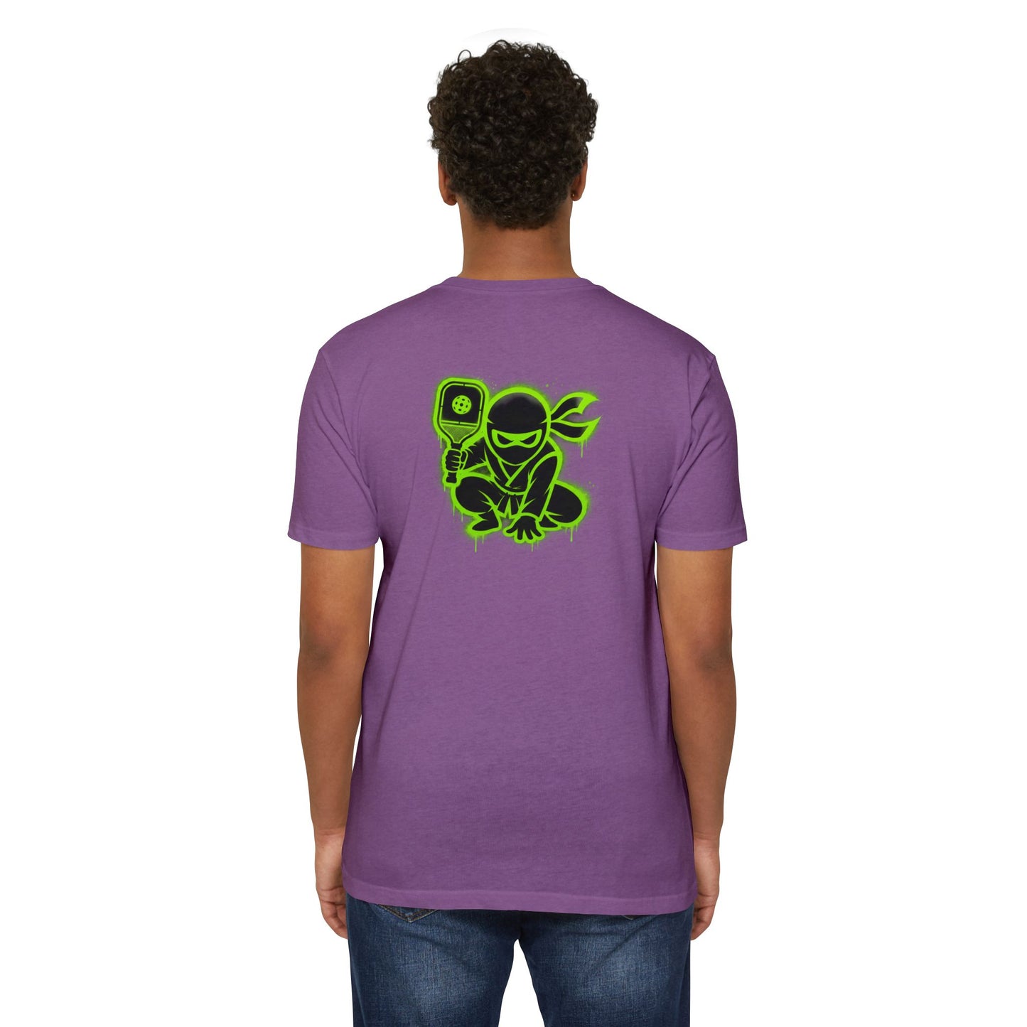 Midnight Ninja Unisex CVC Jersey T-shirt