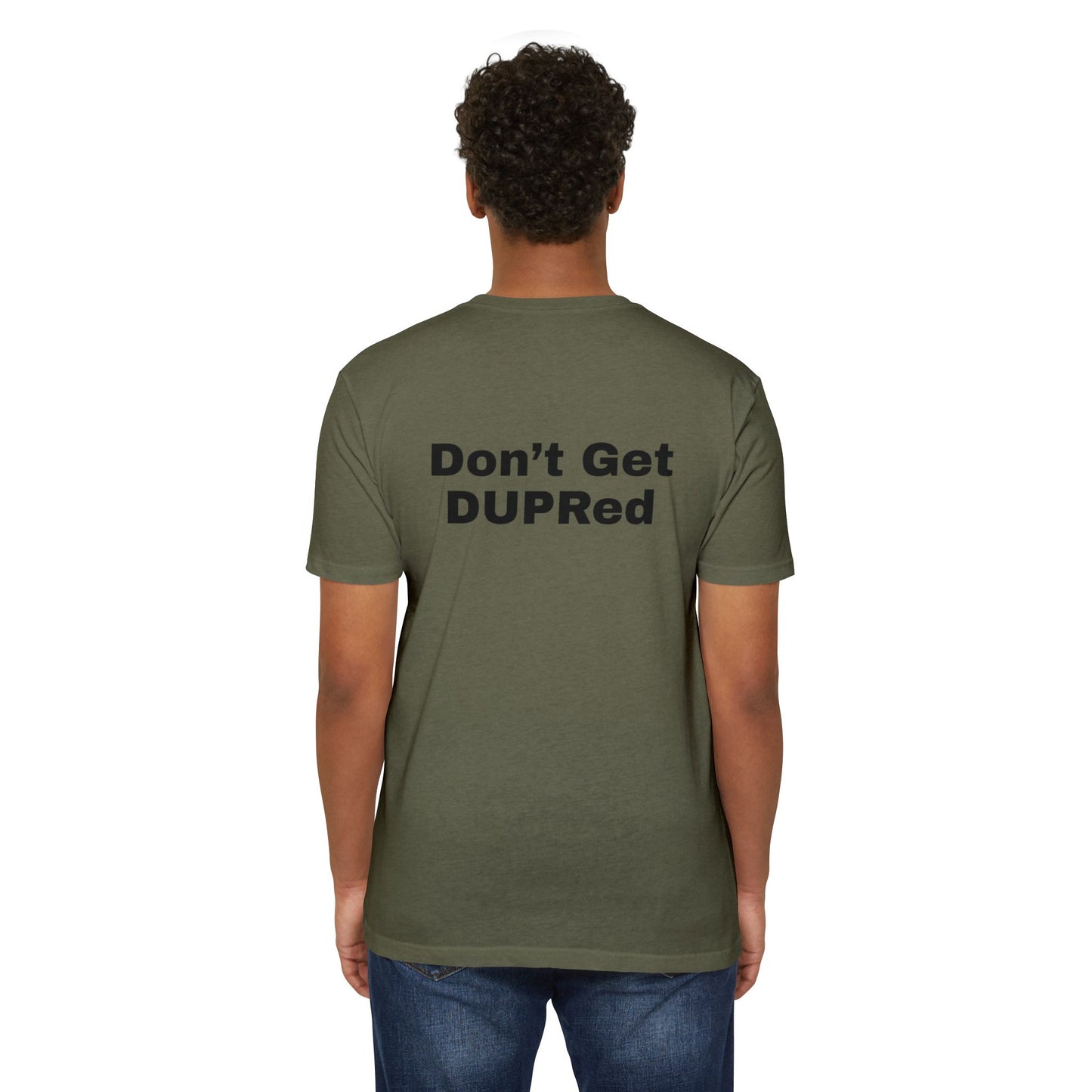 Don’t Get DUPRed Unisex CVC Jersey T-shirt