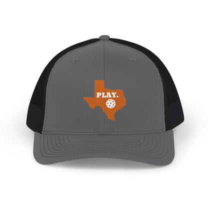 PLAY TEXAS Snapback Trucker Cap