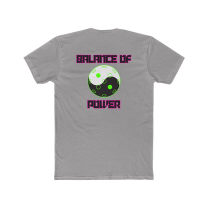 Balance Of Power Unisex Cotton Crew Tee