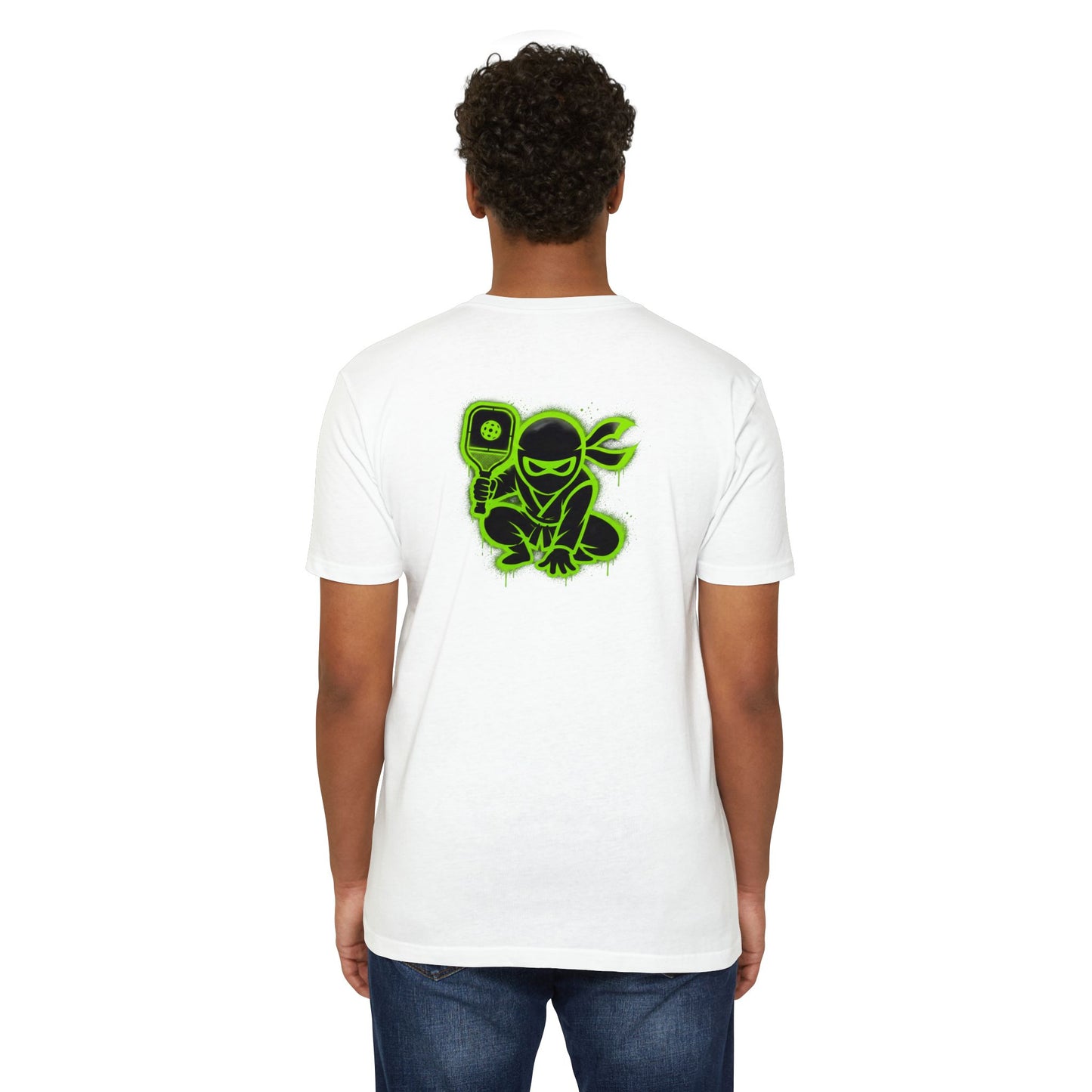Midnight Ninja Unisex CVC Jersey T-shirt