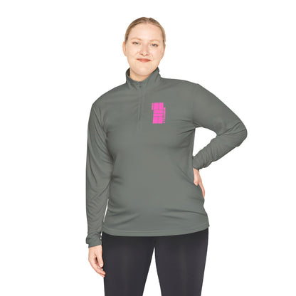 DINK MINDFULLY Unisex Quarter-Zip Pullover