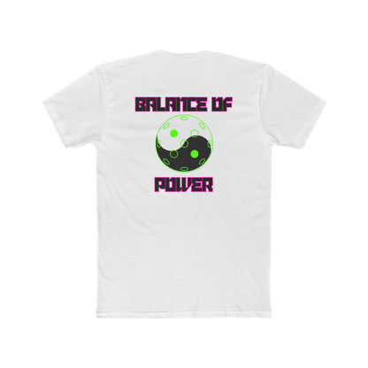 Balance Of Power Unisex Cotton Crew Tee