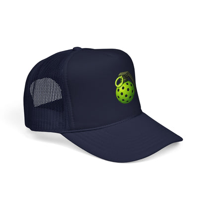 Pickleball Grenade Foam Trucker Hat
