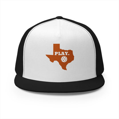 PLAY TEXAS 5 Panel Trucker Cap