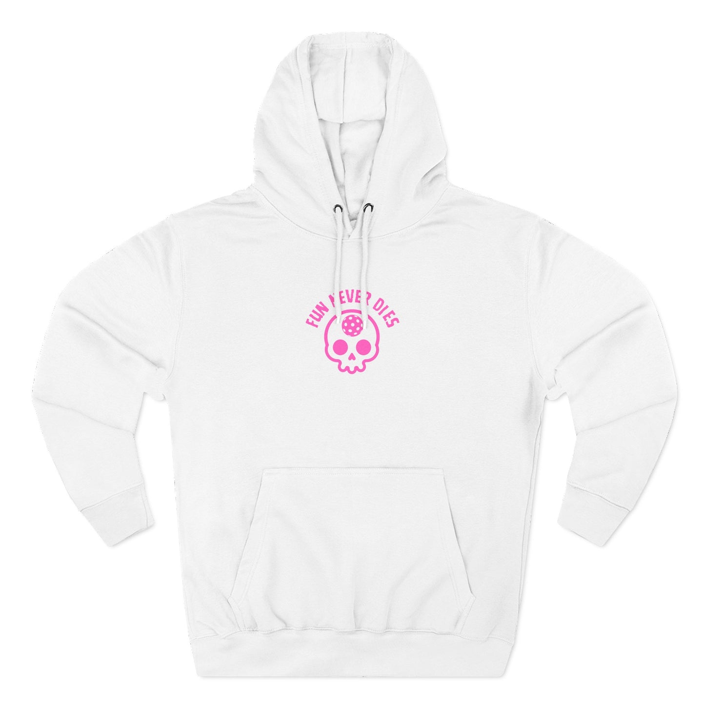 Three-Panel Fleece Hoodie