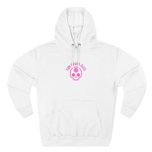 Three-Panel Fleece Hoodie