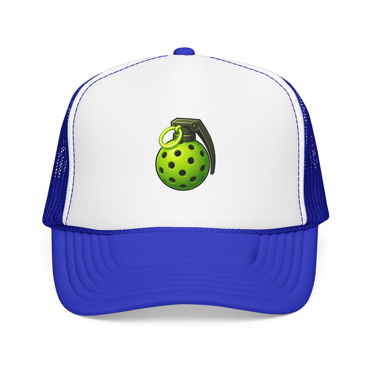 Pickleball Grenade Foam Trucker Hat