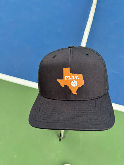PLAY TEXAS Snapback Trucker Cap