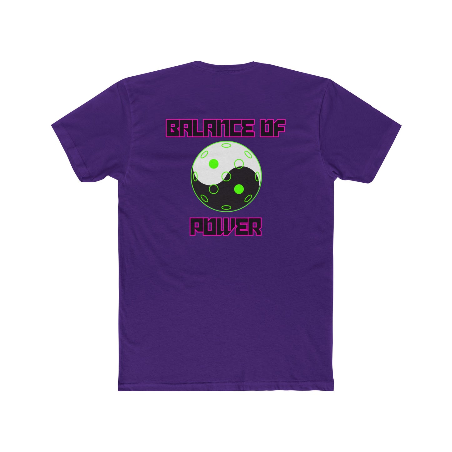 Balance Of Power Unisex Cotton Crew Tee