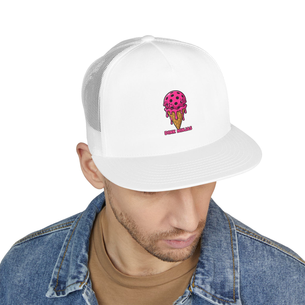 Tasty Dinks Pink Edition 5 Panel Trucker Cap