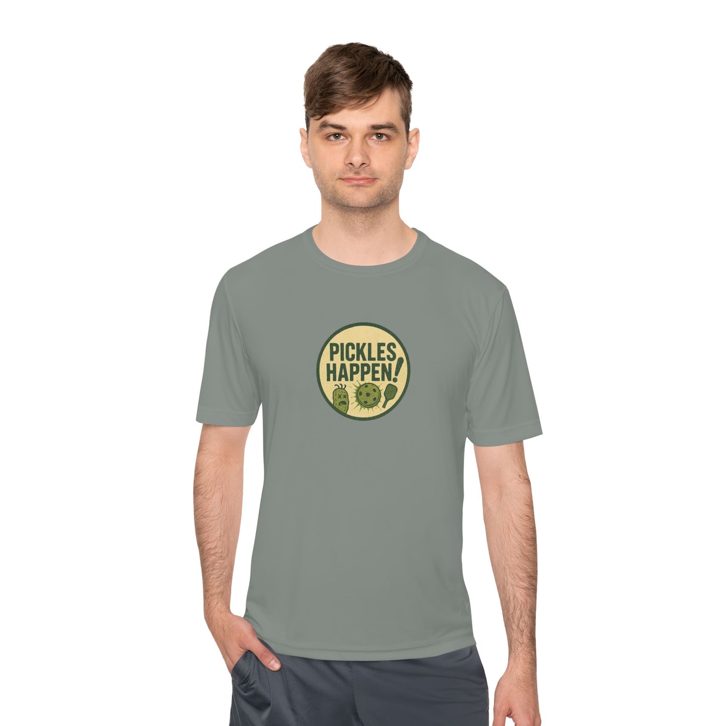 Pickles Happen Unisex Moisture Wicking Tee