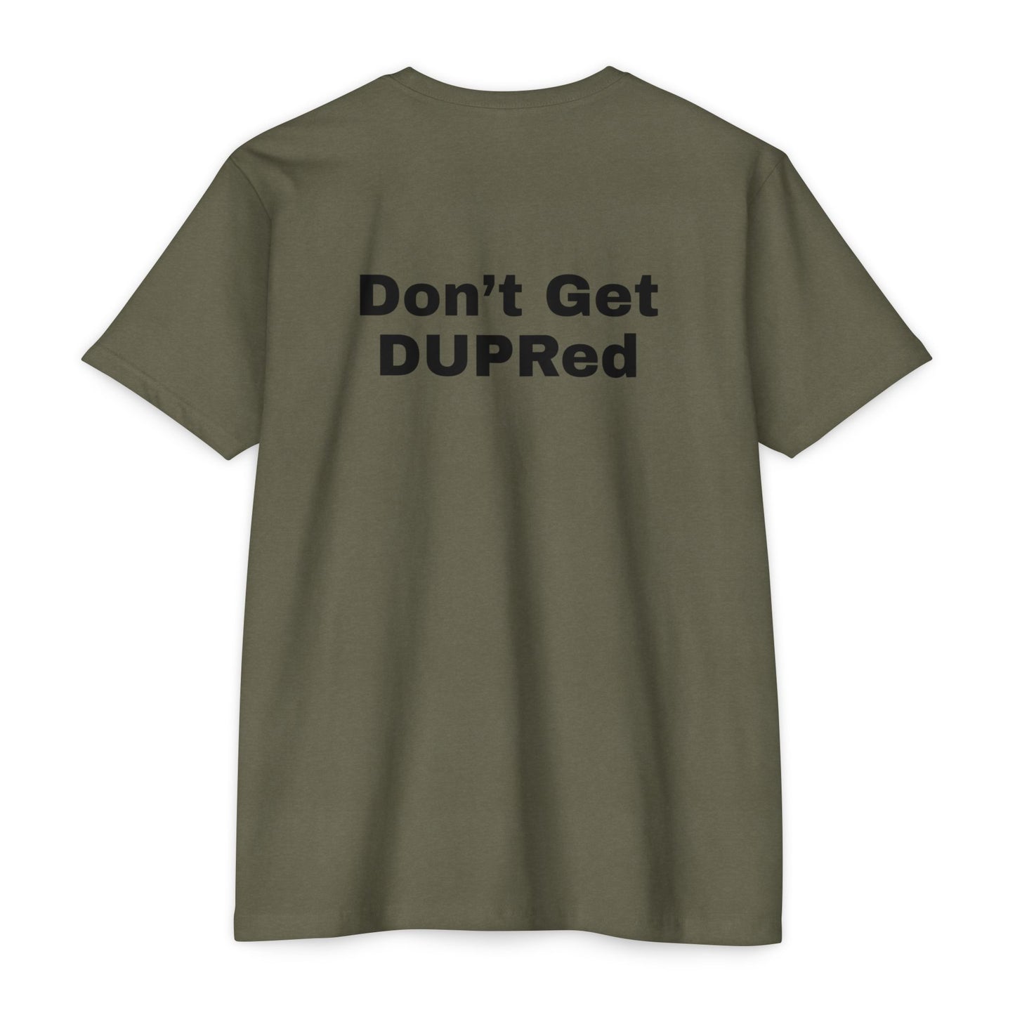 Don’t Get DUPRed Unisex CVC Jersey T-shirt