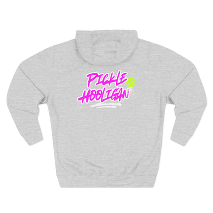 Three-Panel Fleece Hoodie