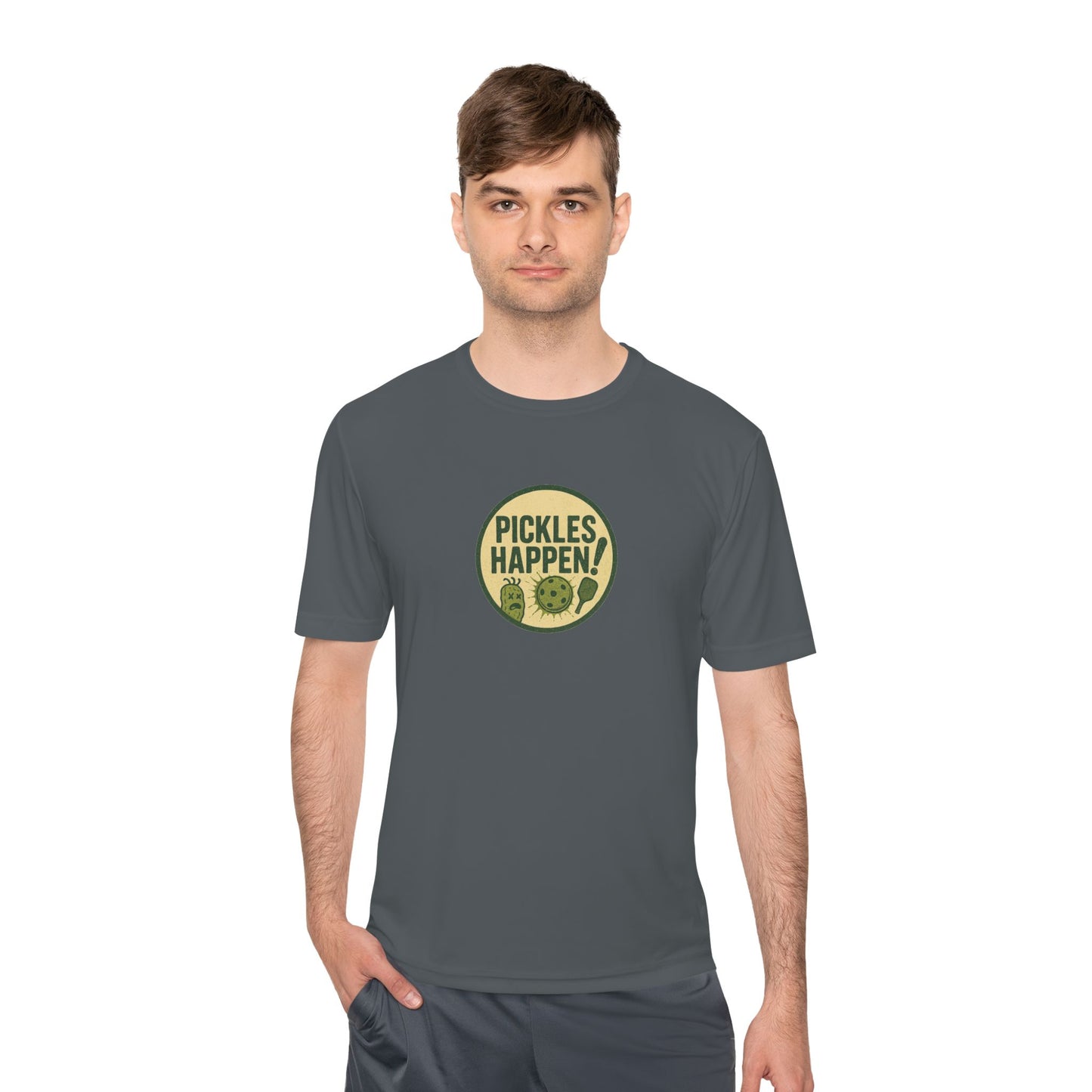 Pickles Happen Unisex Moisture Wicking Tee