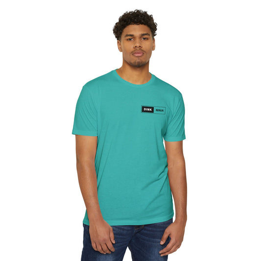 Pickle First Adult Later Unisex CVC Jersey T-shirt