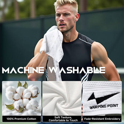 Pickleball Towel - White