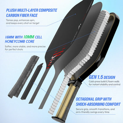 Rhythm Pickleball Paddle - Wide body