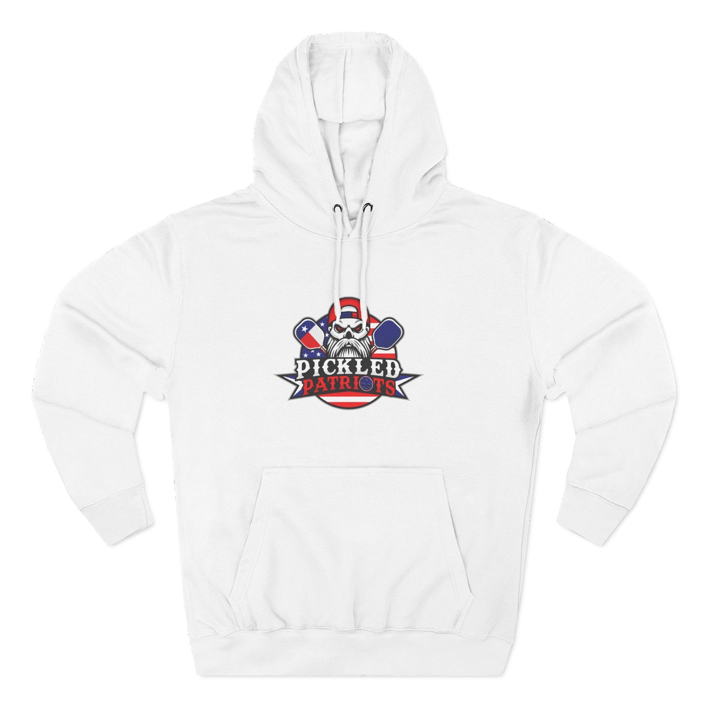 Three-Panel Fleece Hoodie