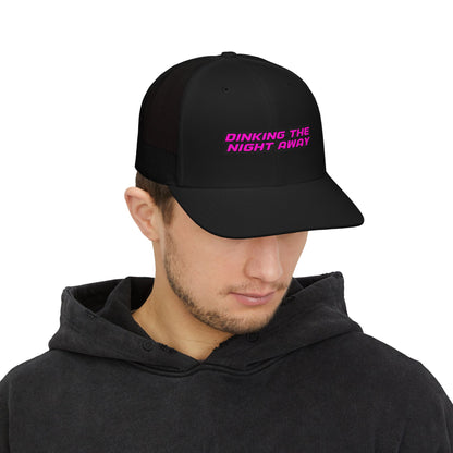 Dinking the Night Away Snapback Trucker Cap