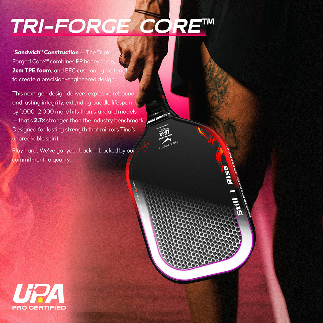 Phoenix Pickleball Paddle - 16MM