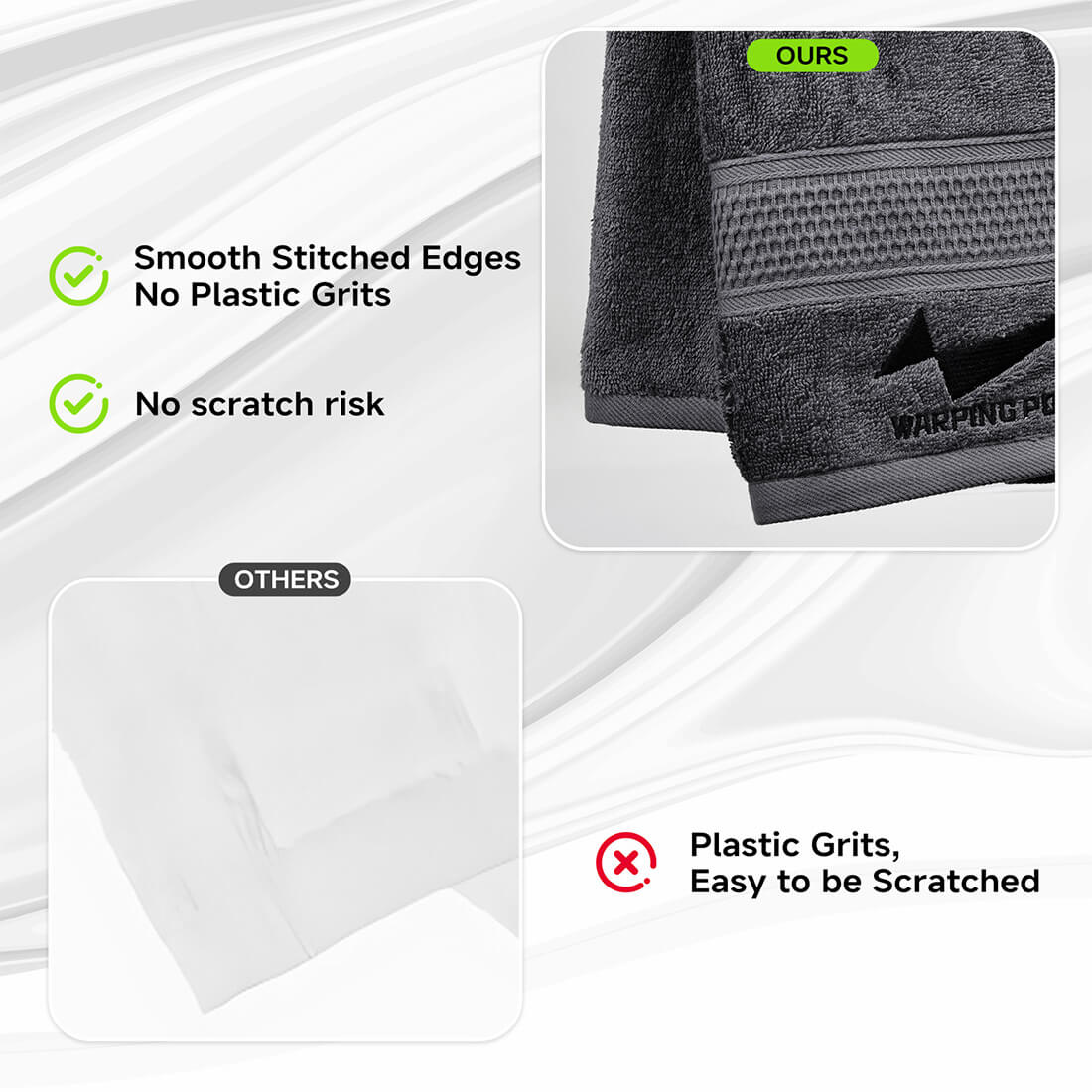 Pickleball Towel - Gray