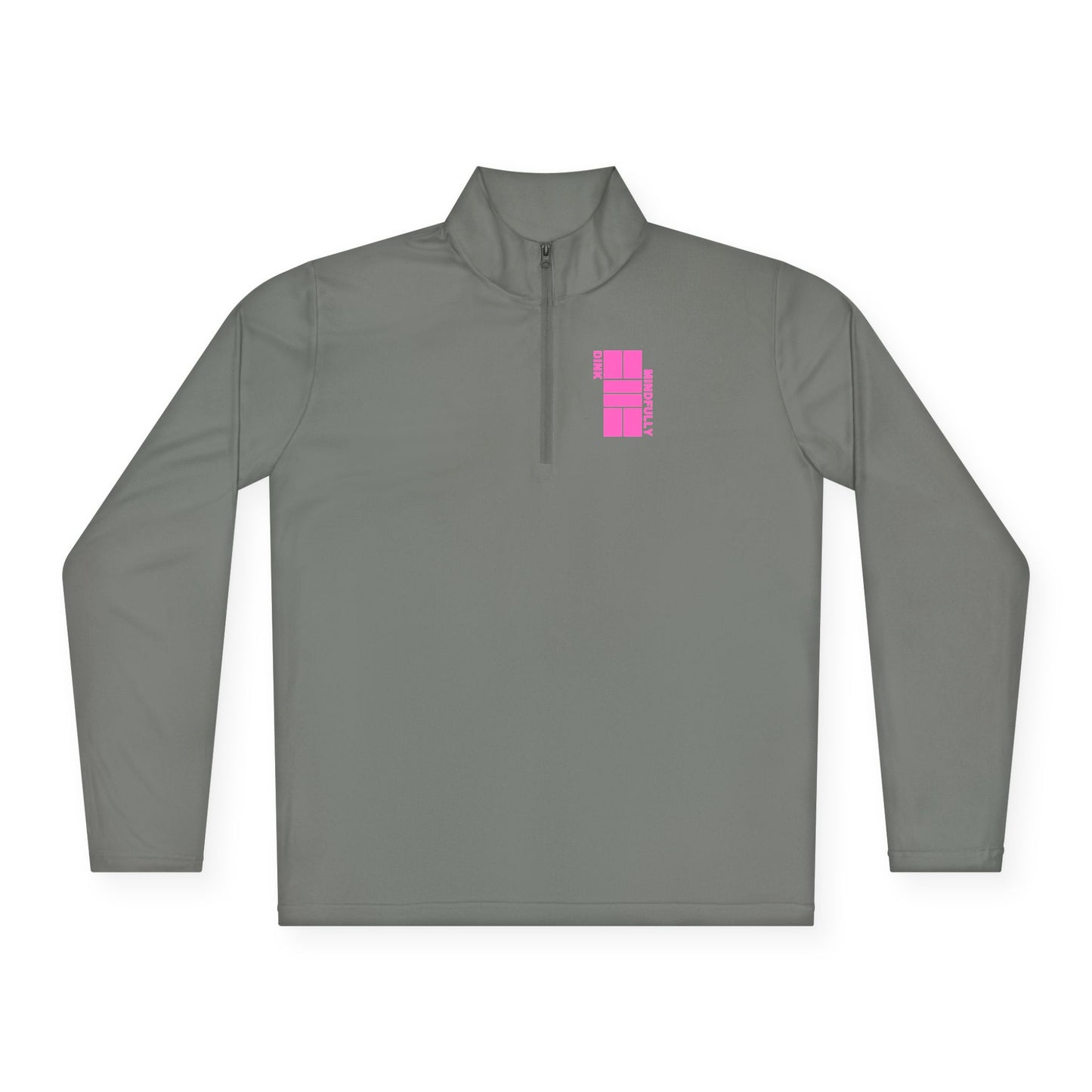 DINK MINDFULLY Unisex Quarter-Zip Pullover