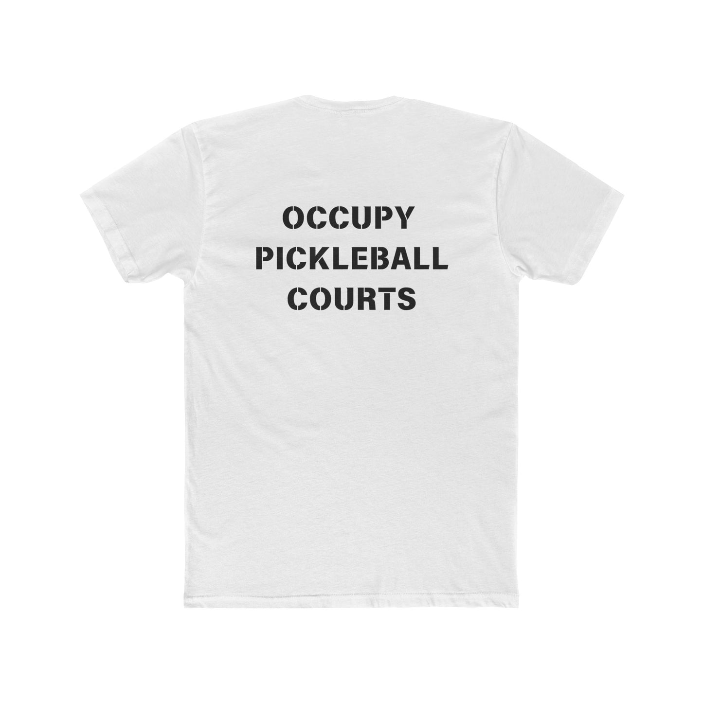 Unisex OCCUPY Cotton Crew Tee