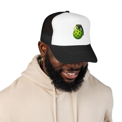 Pickleball Grenade Foam Trucker Hat