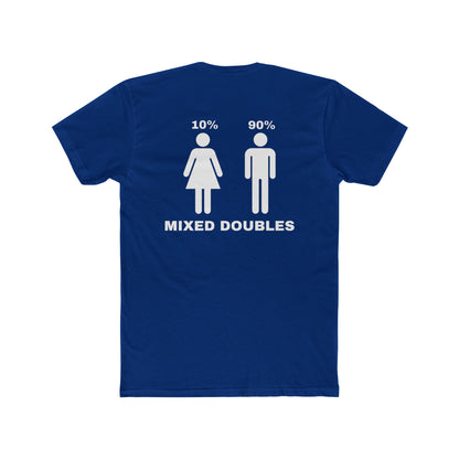 Mixed Doubles Unisex Cotton Crew Tee