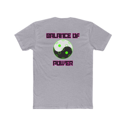 Balance Of Power Unisex Cotton Crew Tee