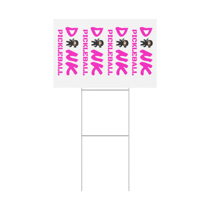 Plastic Yard Sign