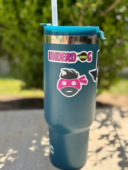 The Game Face Sticker