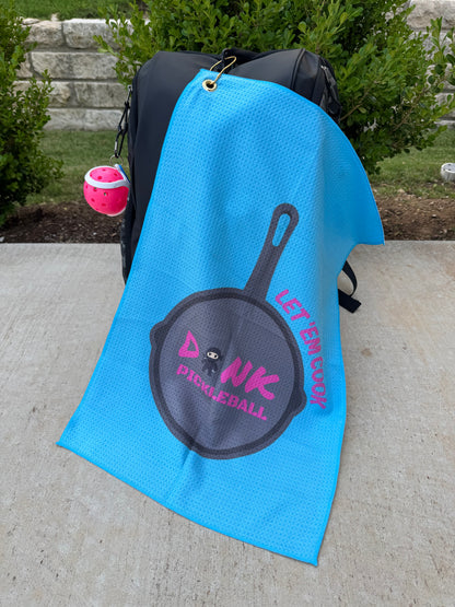 Let’em Cook Towel w/clip