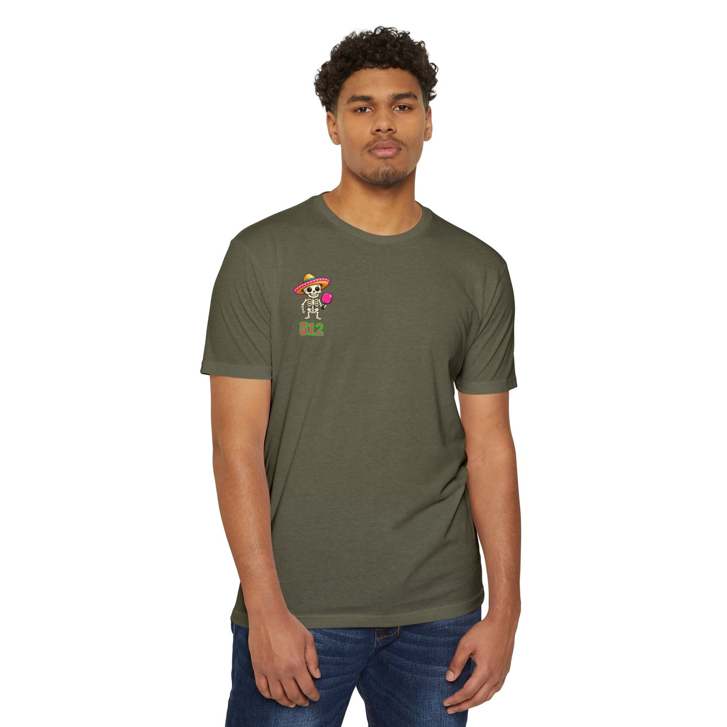 The (512)Unisex CVC Jersey T-shirt