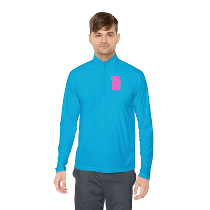 DINK MINDFULLY Unisex Quarter-Zip Pullover