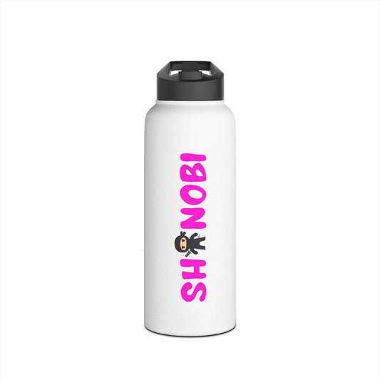 Shinobi Stainless Steel Water Bottle, Standard Lid