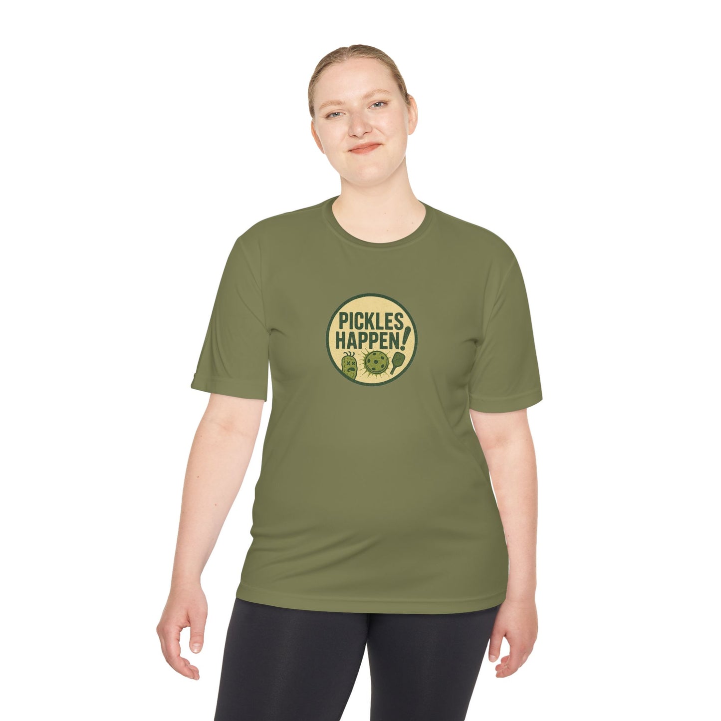 Pickles Happen Unisex Moisture Wicking Tee