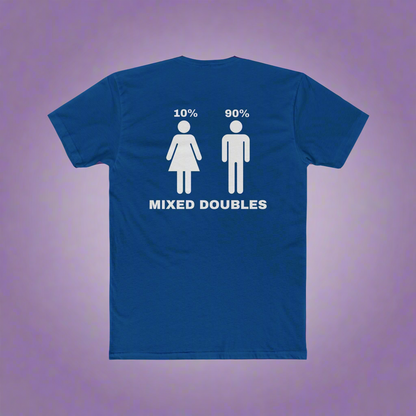 Mixed Doubles Unisex Cotton Crew Tee