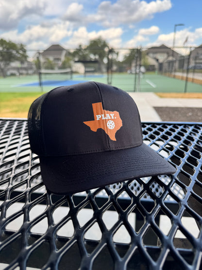 PLAY TEXAS Snapback Trucker Cap