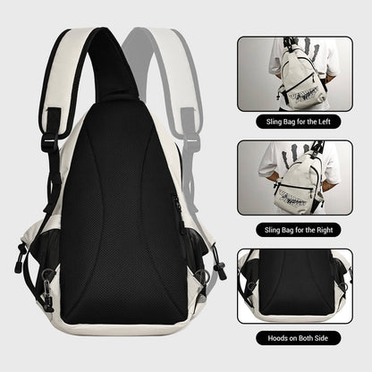 Pickleball Sling Bag - Grey