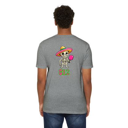 The (512)Unisex CVC Jersey T-shirt