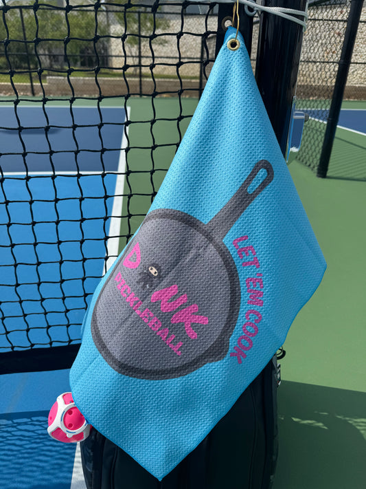 Let’em Cook Towel w/clip