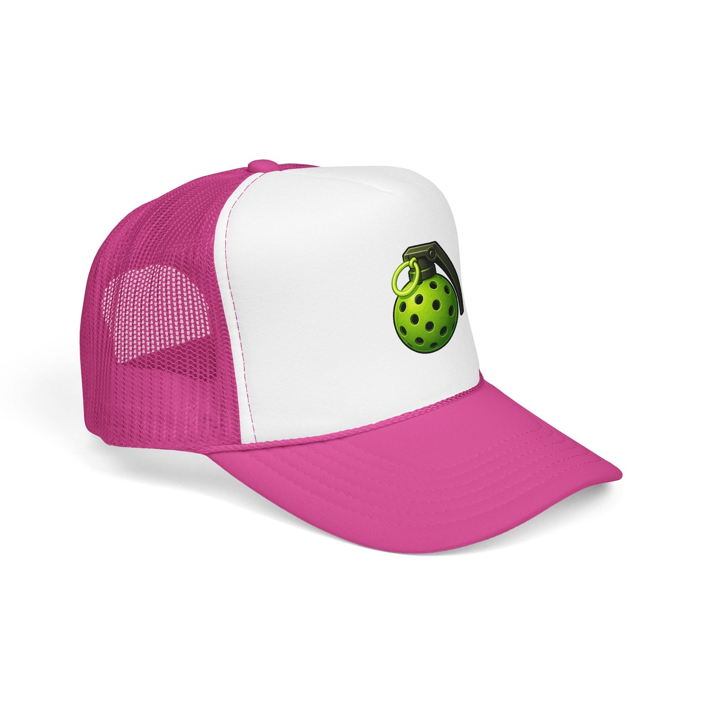 Pickleball Grenade Foam Trucker Hat