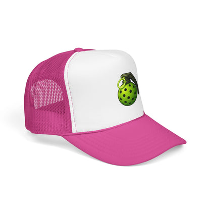 Pickleball Grenade Foam Trucker Hat